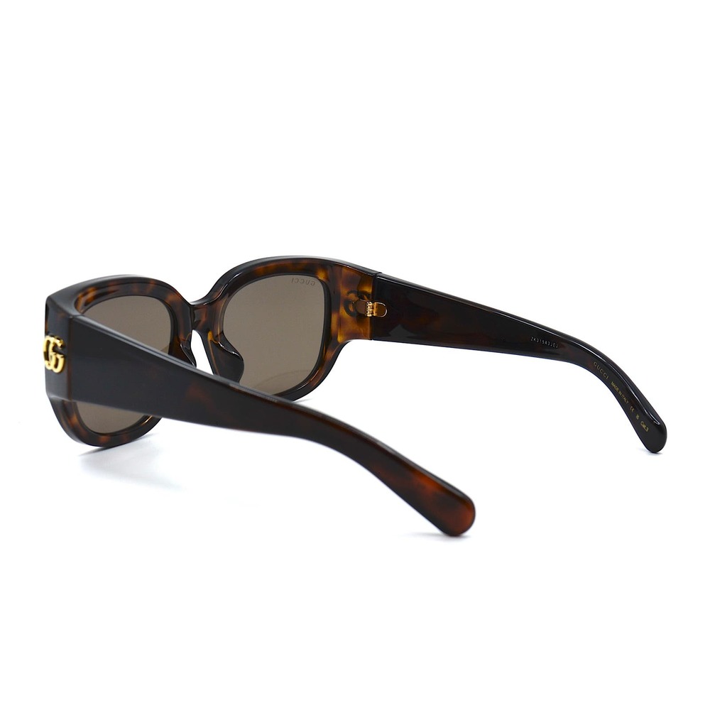 Gucci GG1599SA Havana Brown Sunglasses Women Authentic Italy New w/ Case - Picture 6 of 15
